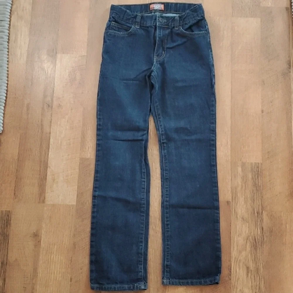 Old Navy Boys Skinny Dark Wash Jeans Size 12R‎